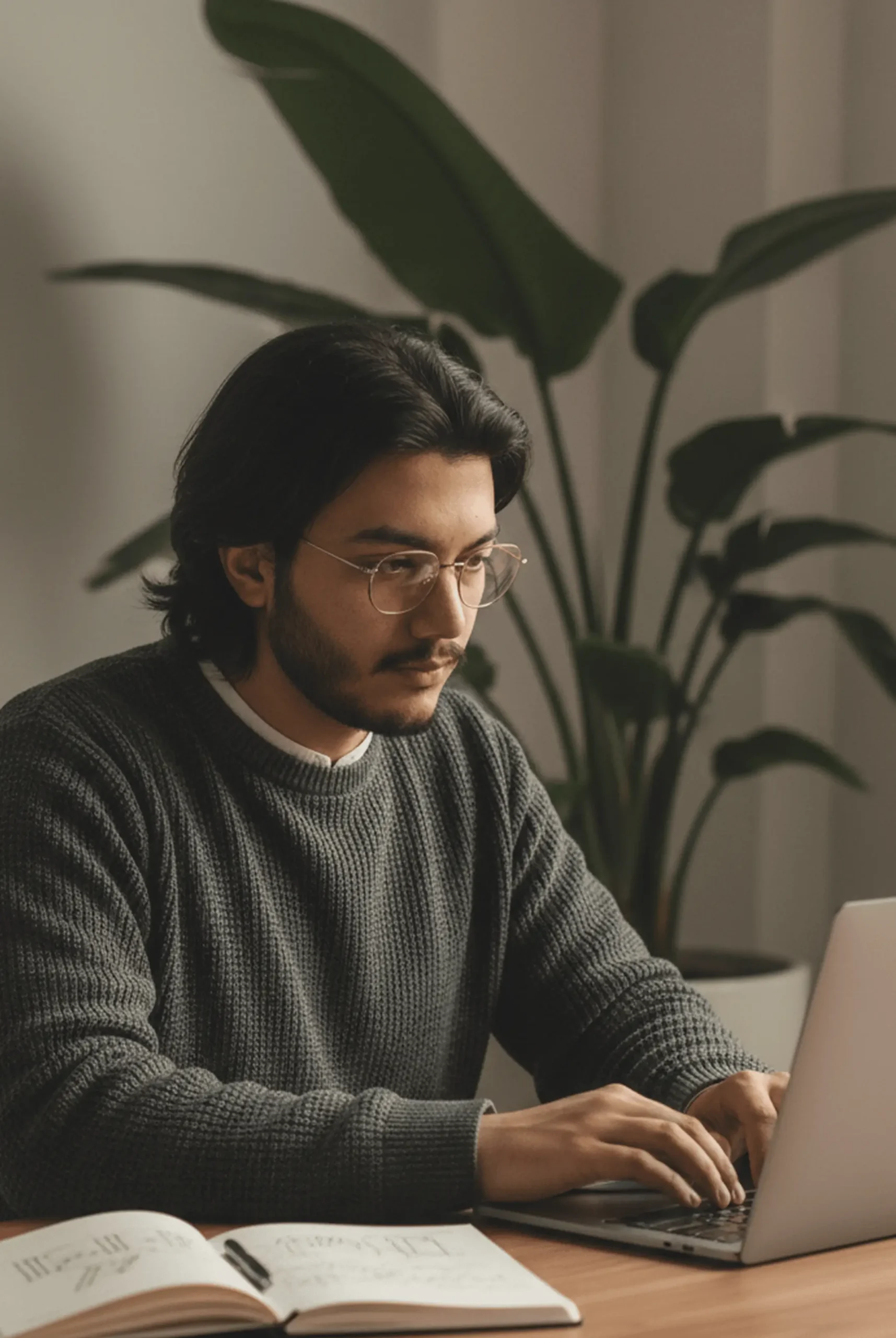 Kaif Ali — working on a website project
